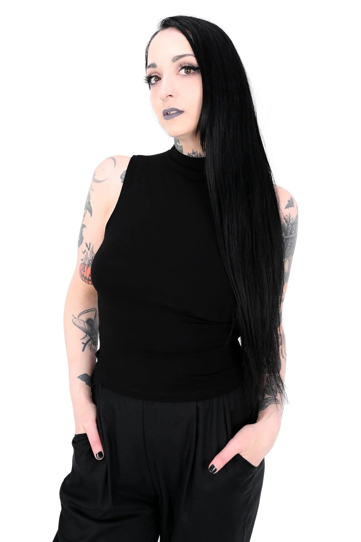 Mock Neck Top