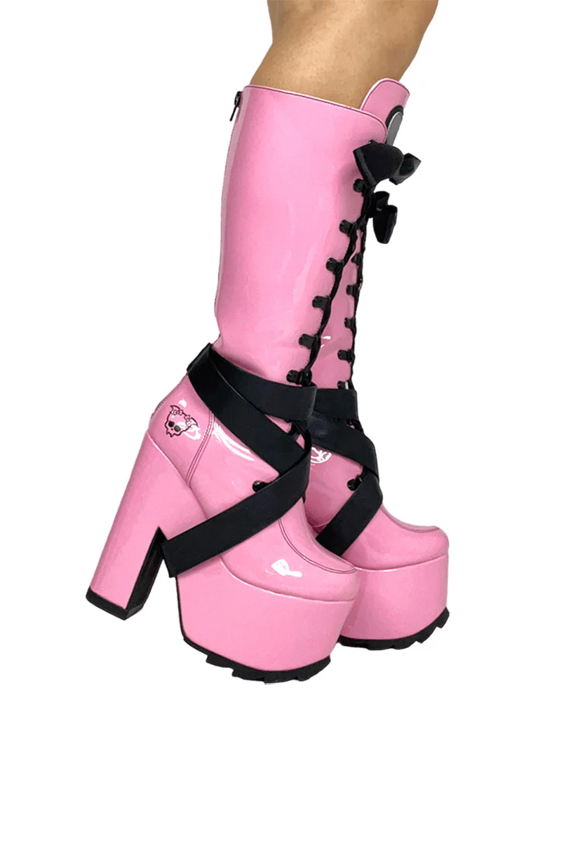 Monster High Vamp Platforms [PINK/BLACK] - Image 3