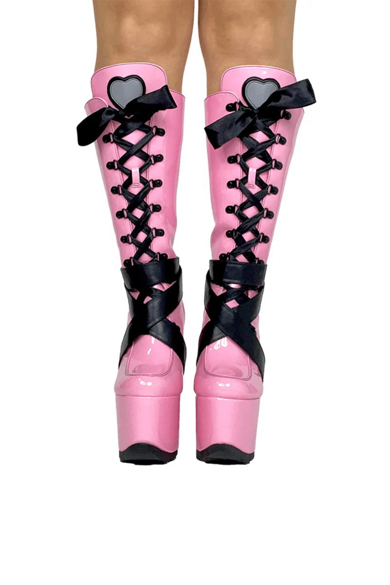 Monster High Vamp Platforms [PINK/BLACK] - Image 4