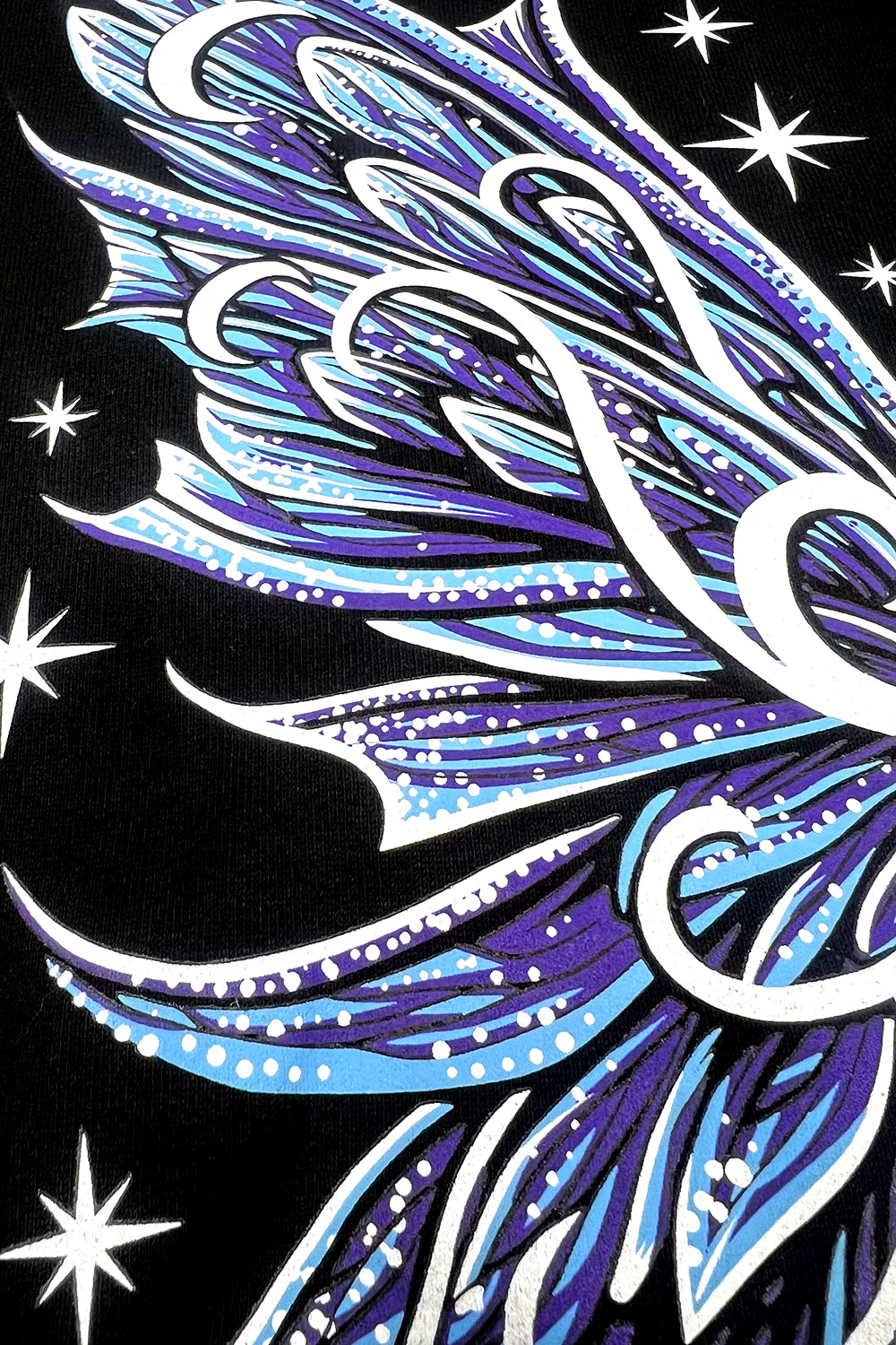 Moon Moth Wings Hoodie - Image 7
