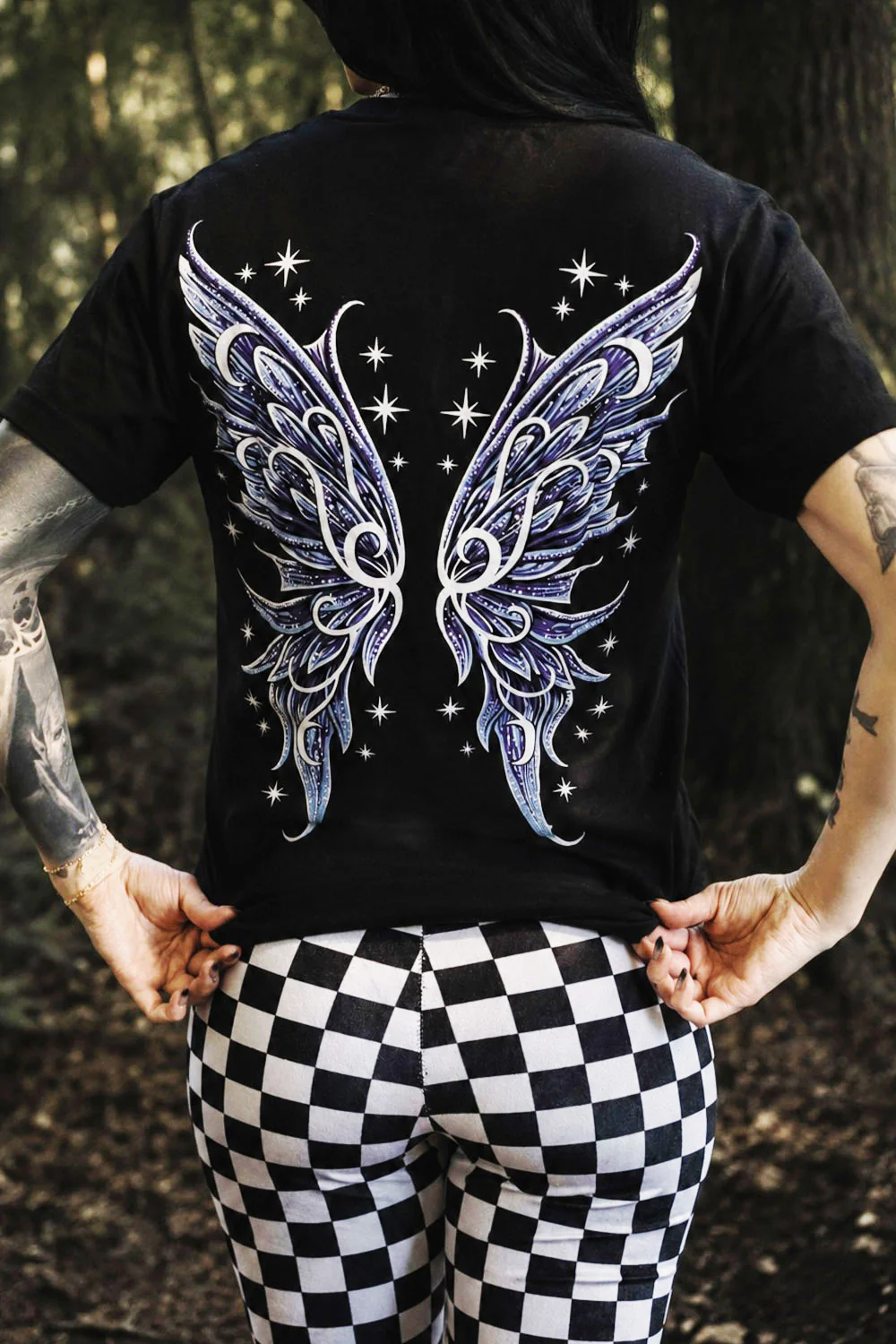 Moon Moth Wings T-shirt