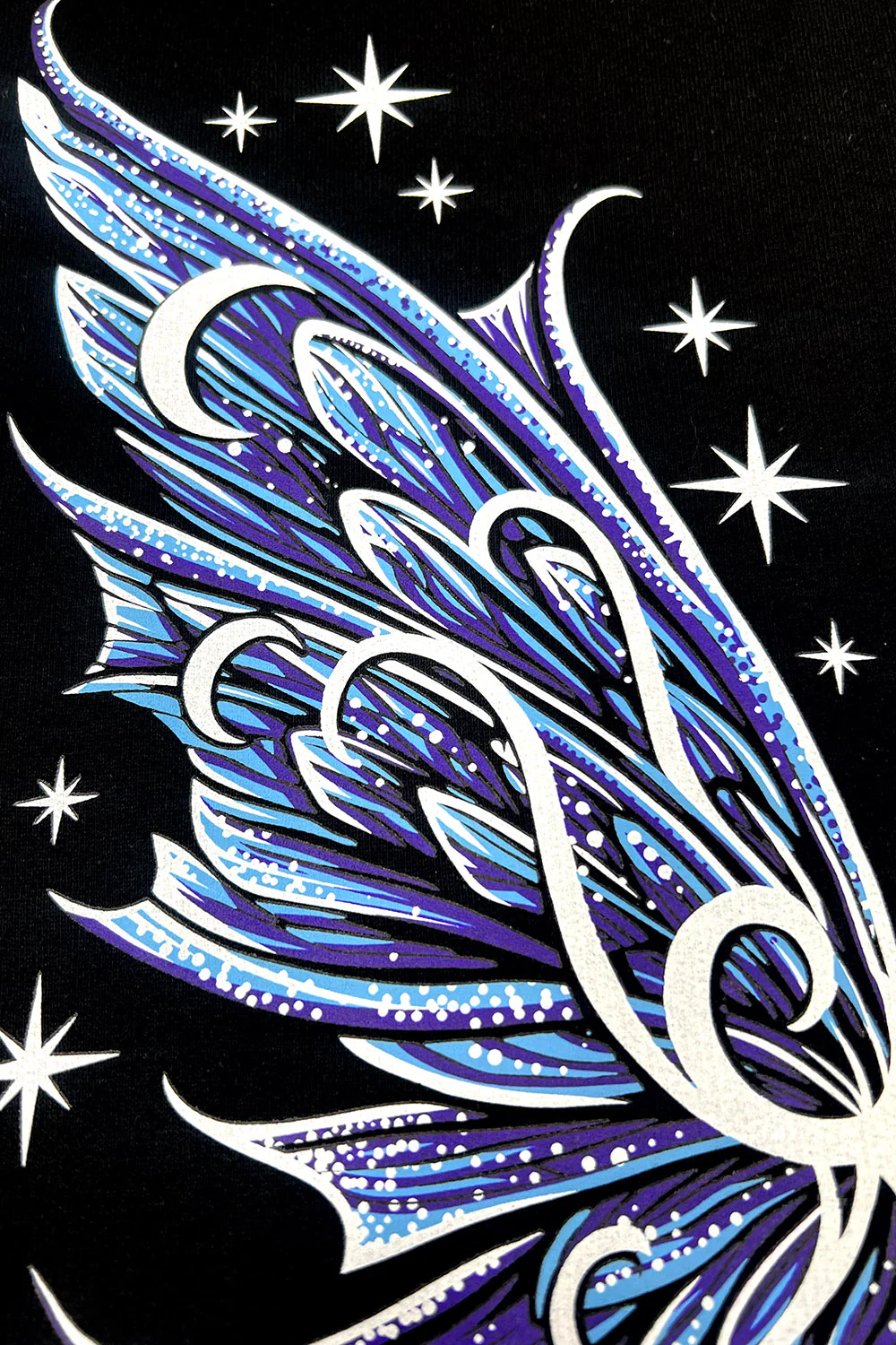 Moon Moth Wings Hoodie - Image 6