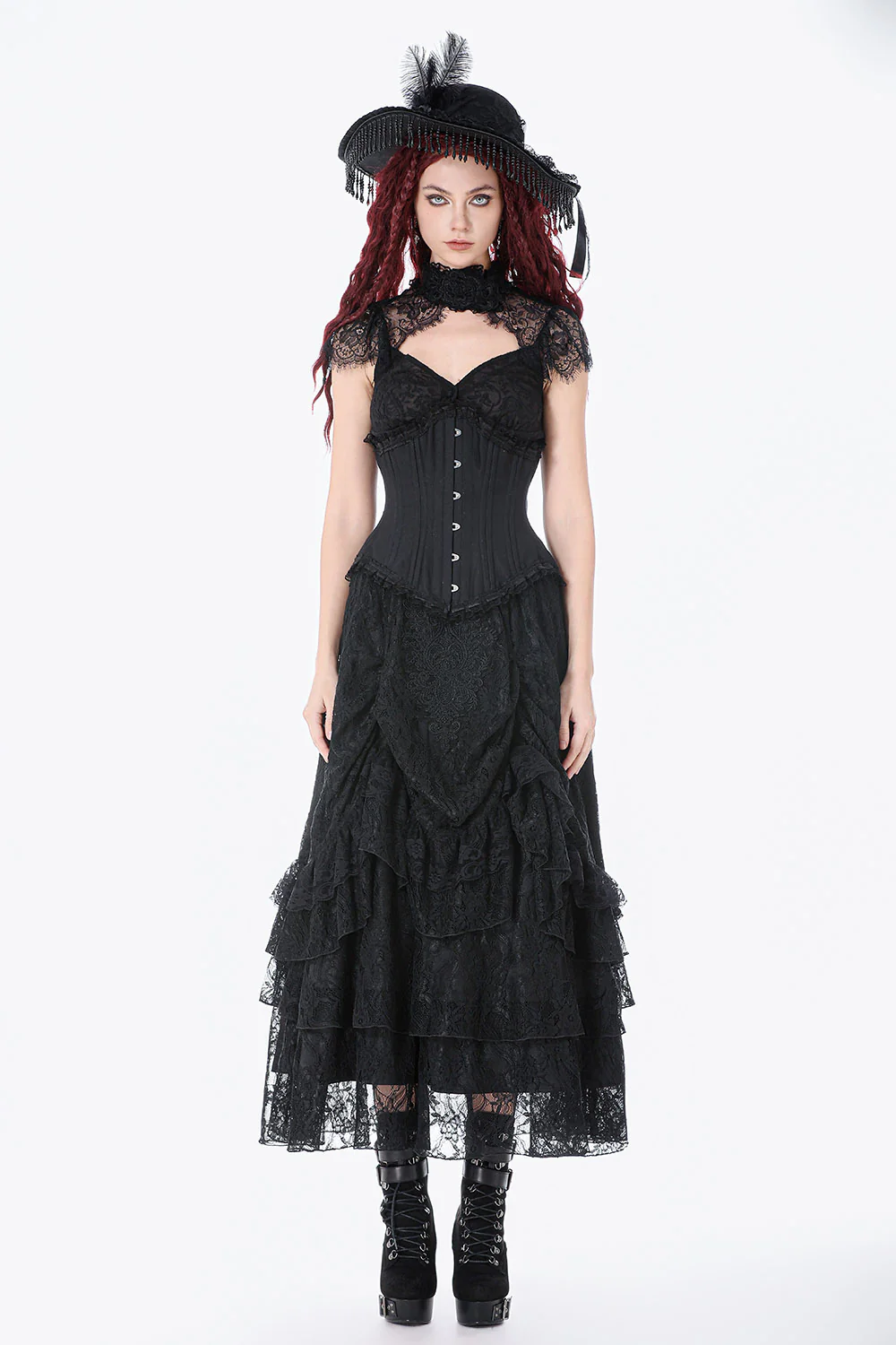 Moonkeep Satin Lace Corset - Image 2