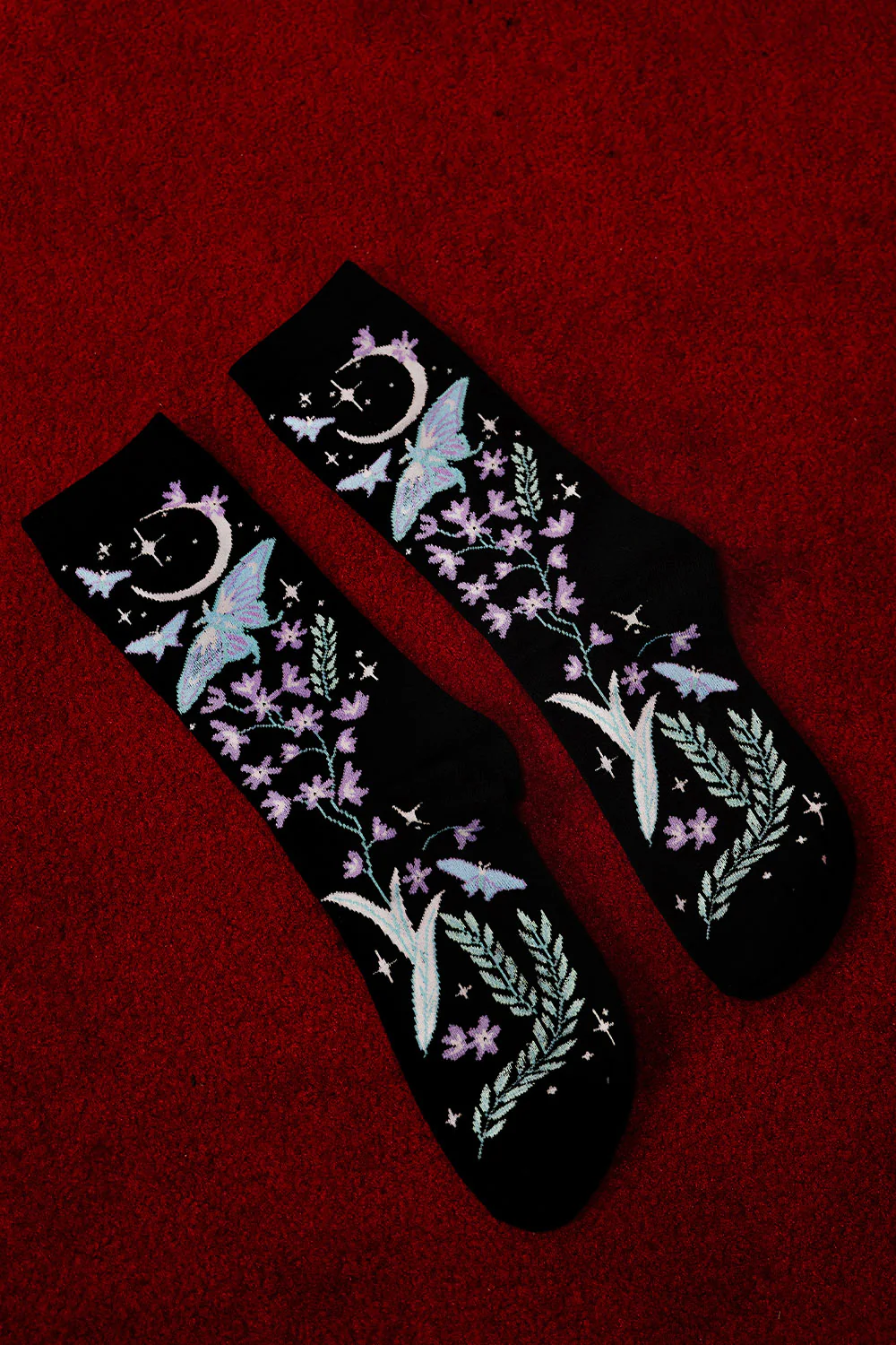 Moonpetal Luna Moth Socks - Image 8