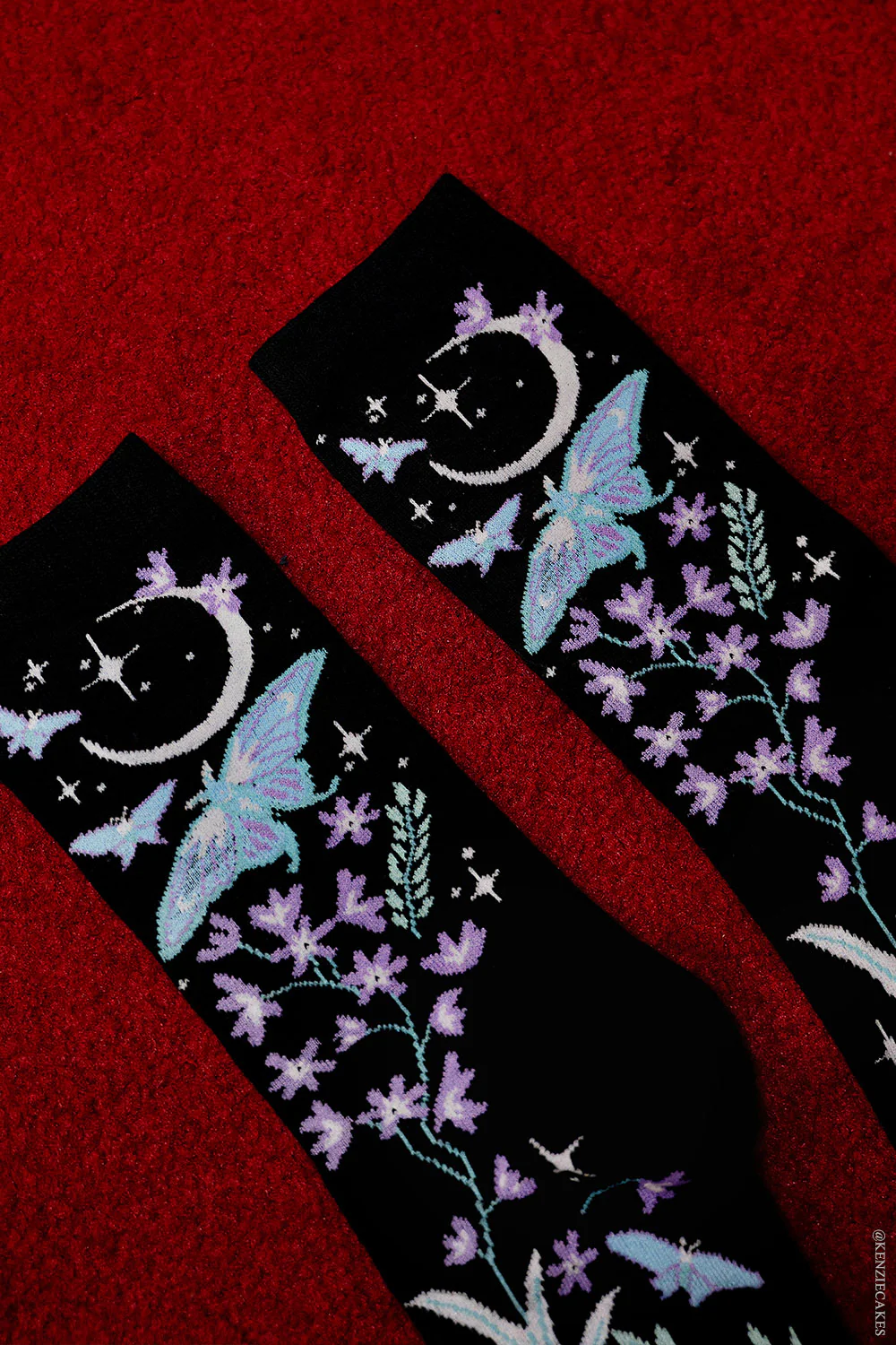 Moonpetal Luna Moth Socks - Image 9
