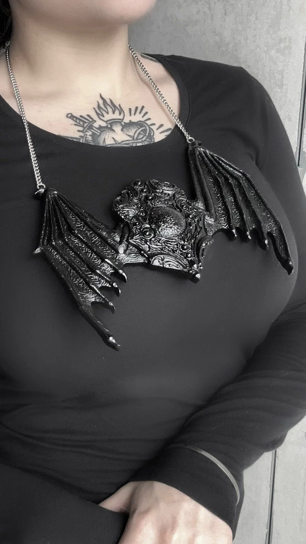 Moonshadow Statement Necklace