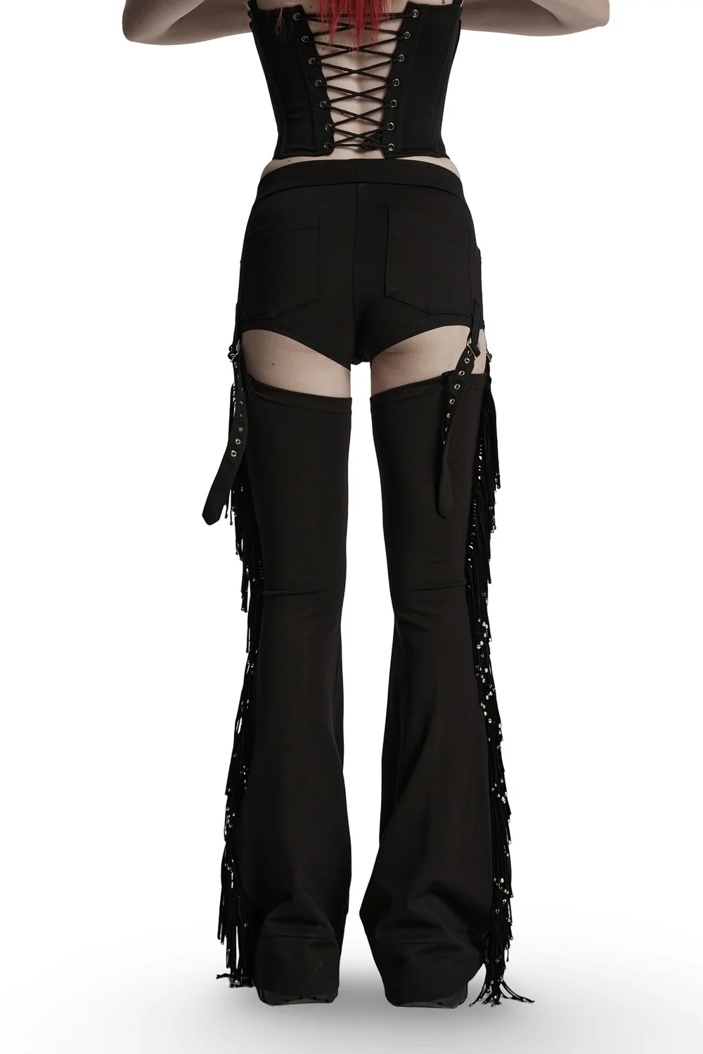 Moonstone Lace-Up Pants [Converts to Shorts] - Image 5