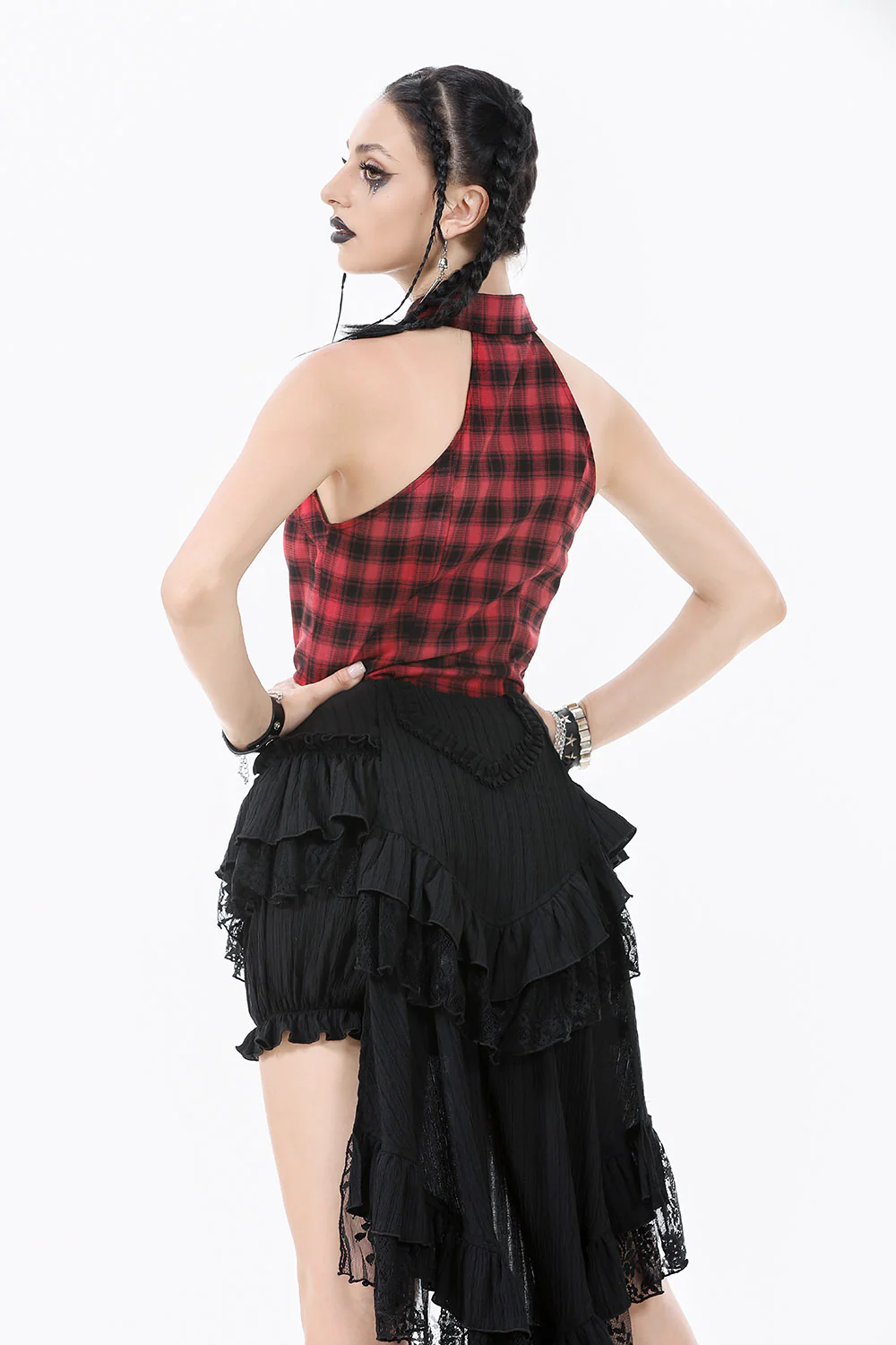 Moonveil Ruffled Bloomers with Train - Image 7