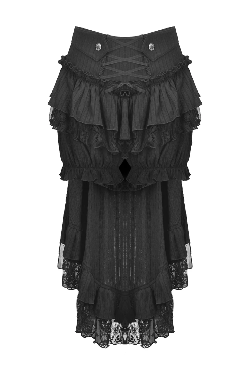 Moonveil Ruffled Bloomers with Train - Image 8