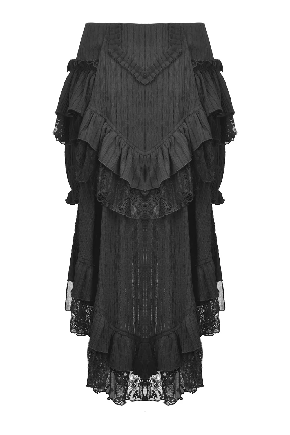 Moonveil Ruffled Bloomers with Train - Image 9