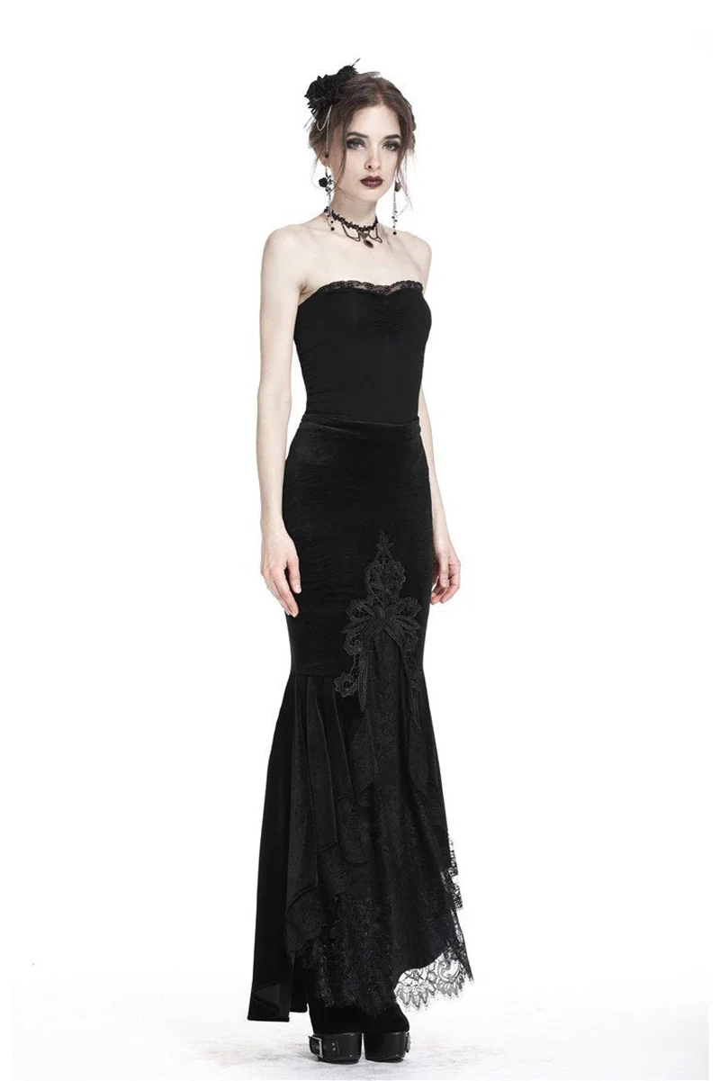 Morbid Mermaid Maxi Skirt - Image 7