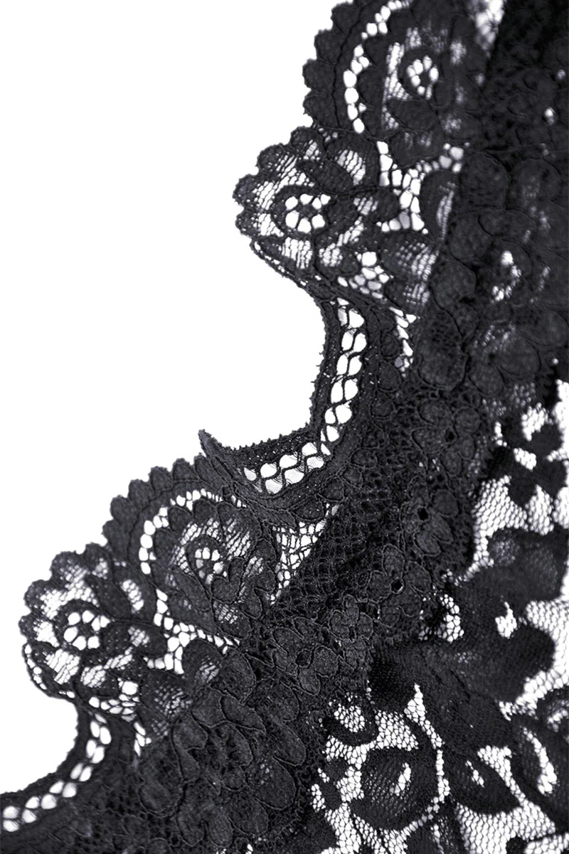Morbida Mesh Lace Top - Image 6