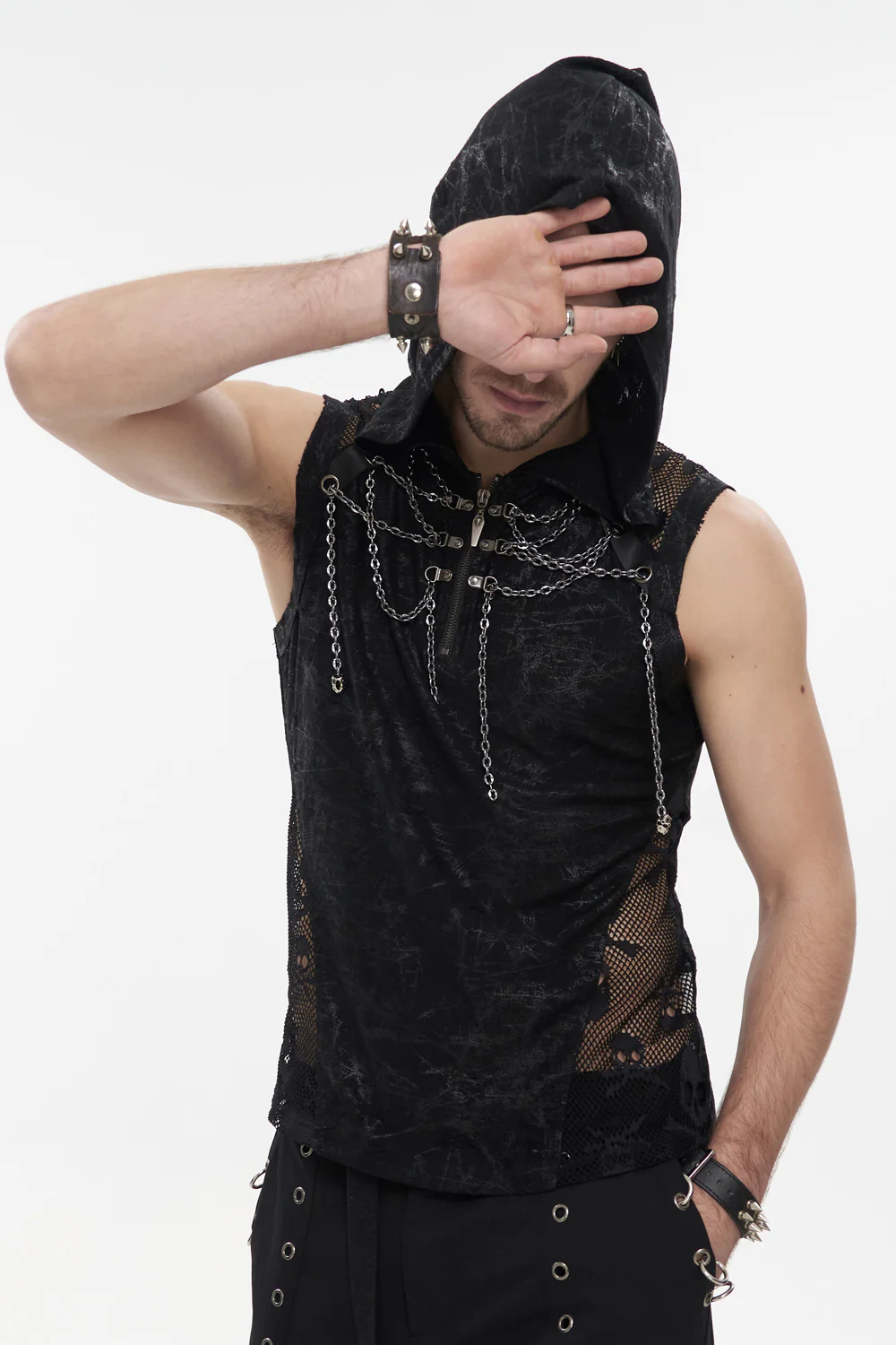 Morgue Bound Hooded Top - Image 7