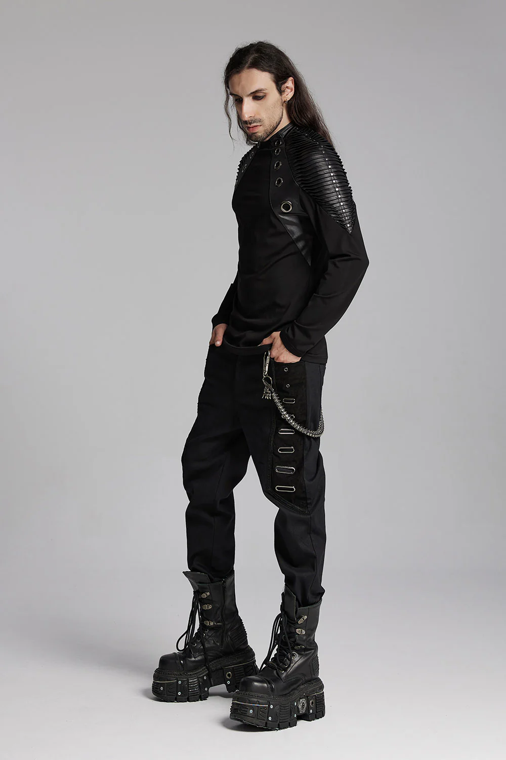 Morpheus Metal Hardware Pants