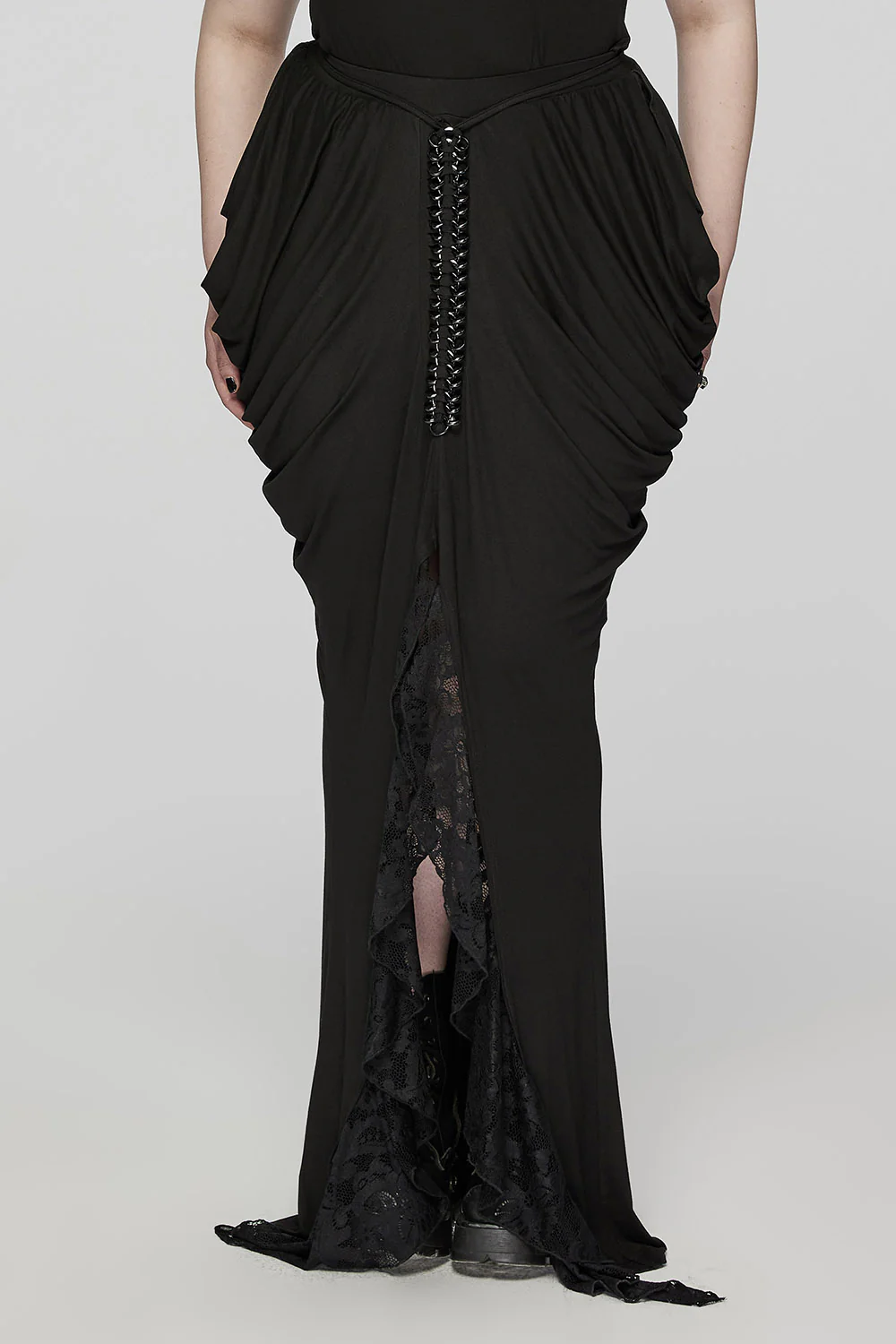 Morticia Mermaid Maxi Skirt [Plus Size] - Image 2