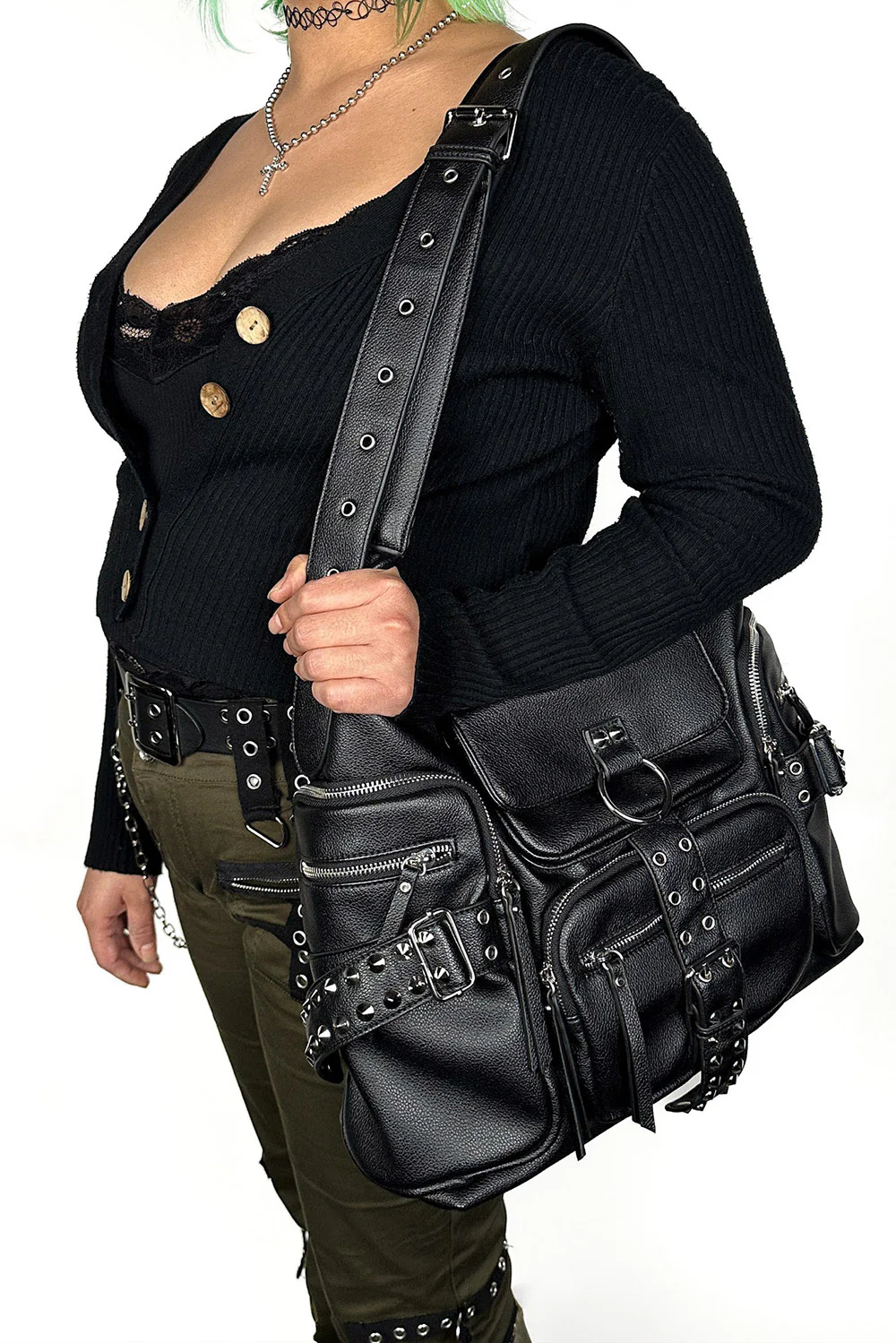 Moto Utility Slouch Bag - Image 2