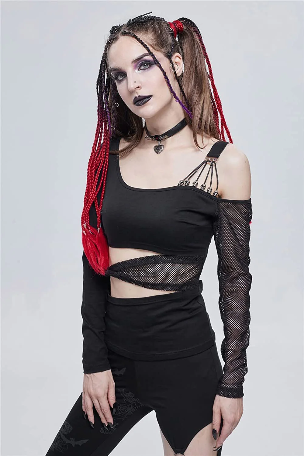 Murder Doll Hollow Out Top - Image 2