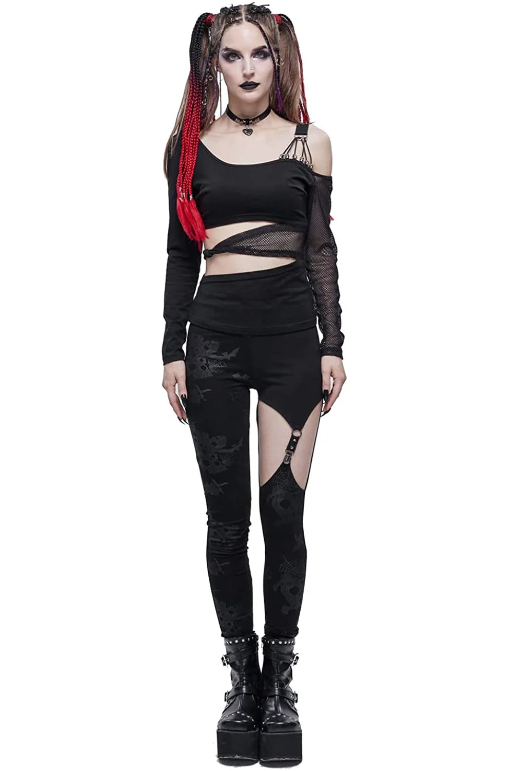 Murder Doll Hollow Out Top - Image 4