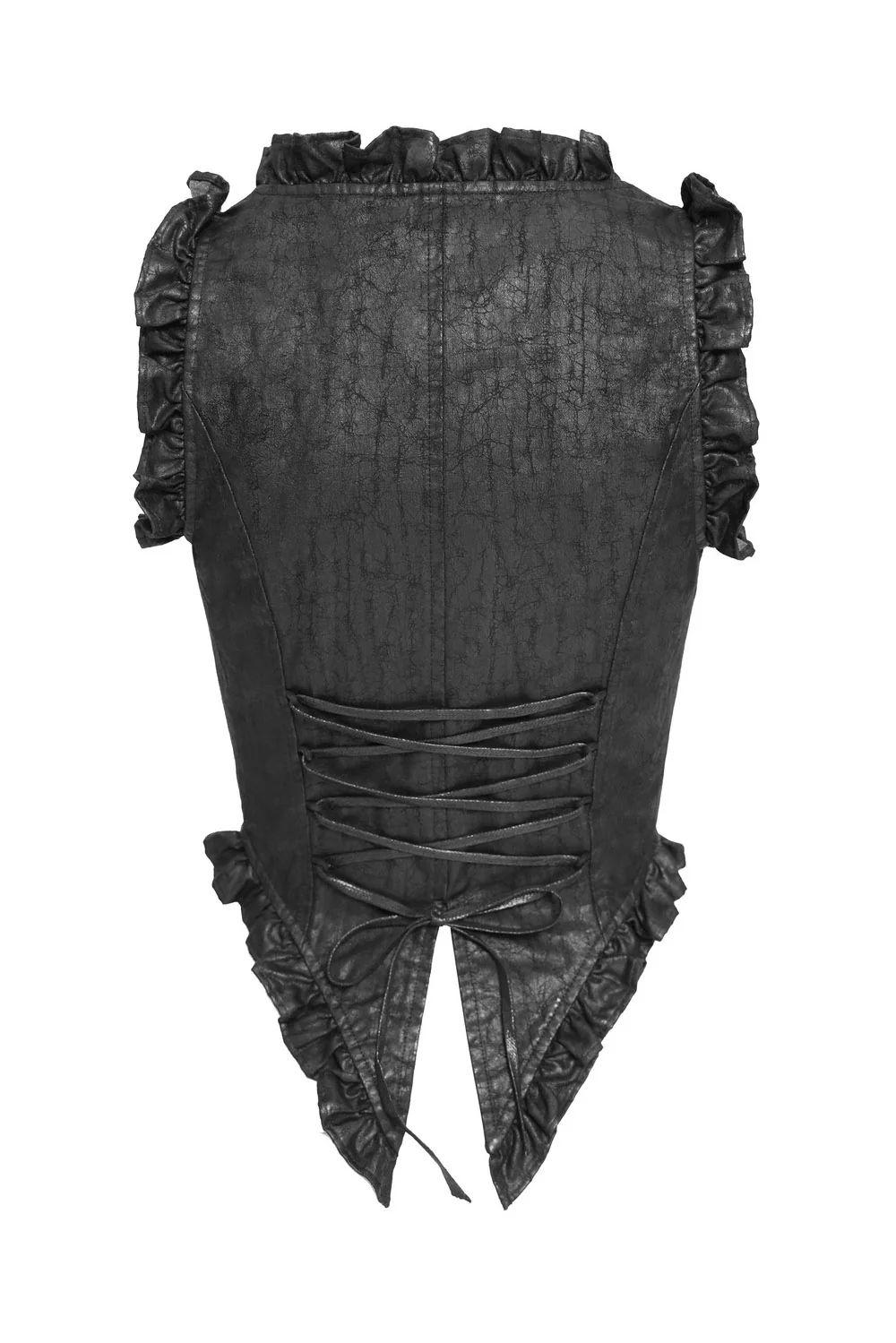 Mutiny Ruffle Lace-Up Corset - Image 5