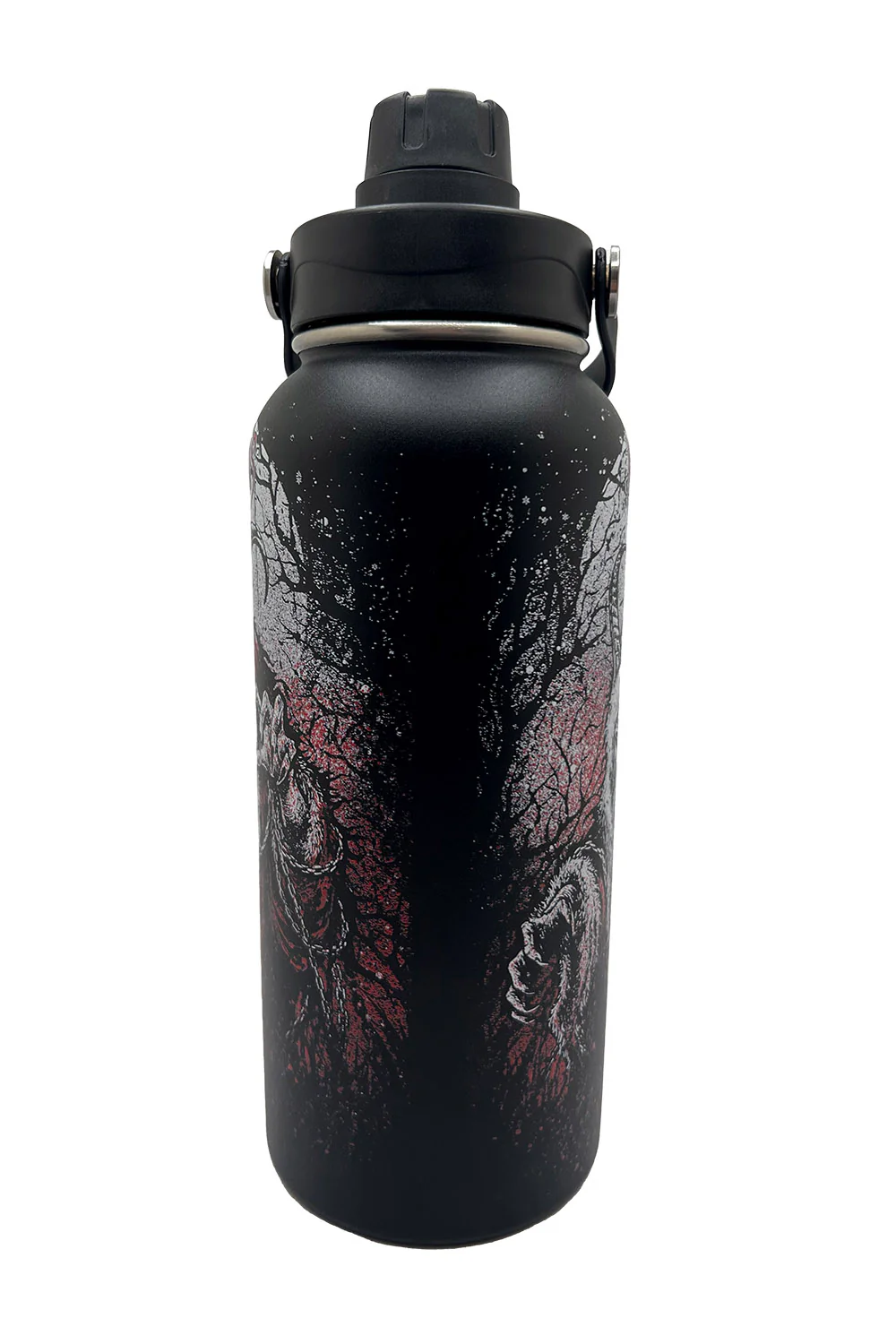 Naughty List Krampus 32 Oz Water Bottle - Image 7