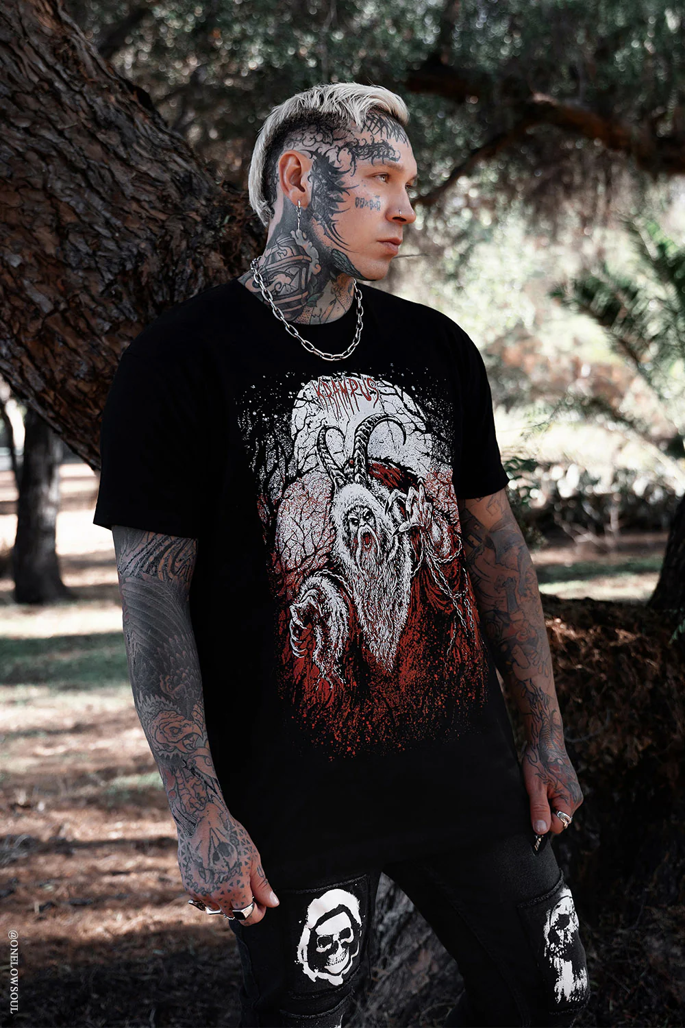 Naughty List Krampus Tee [Multiple Styles Available] - Image 11