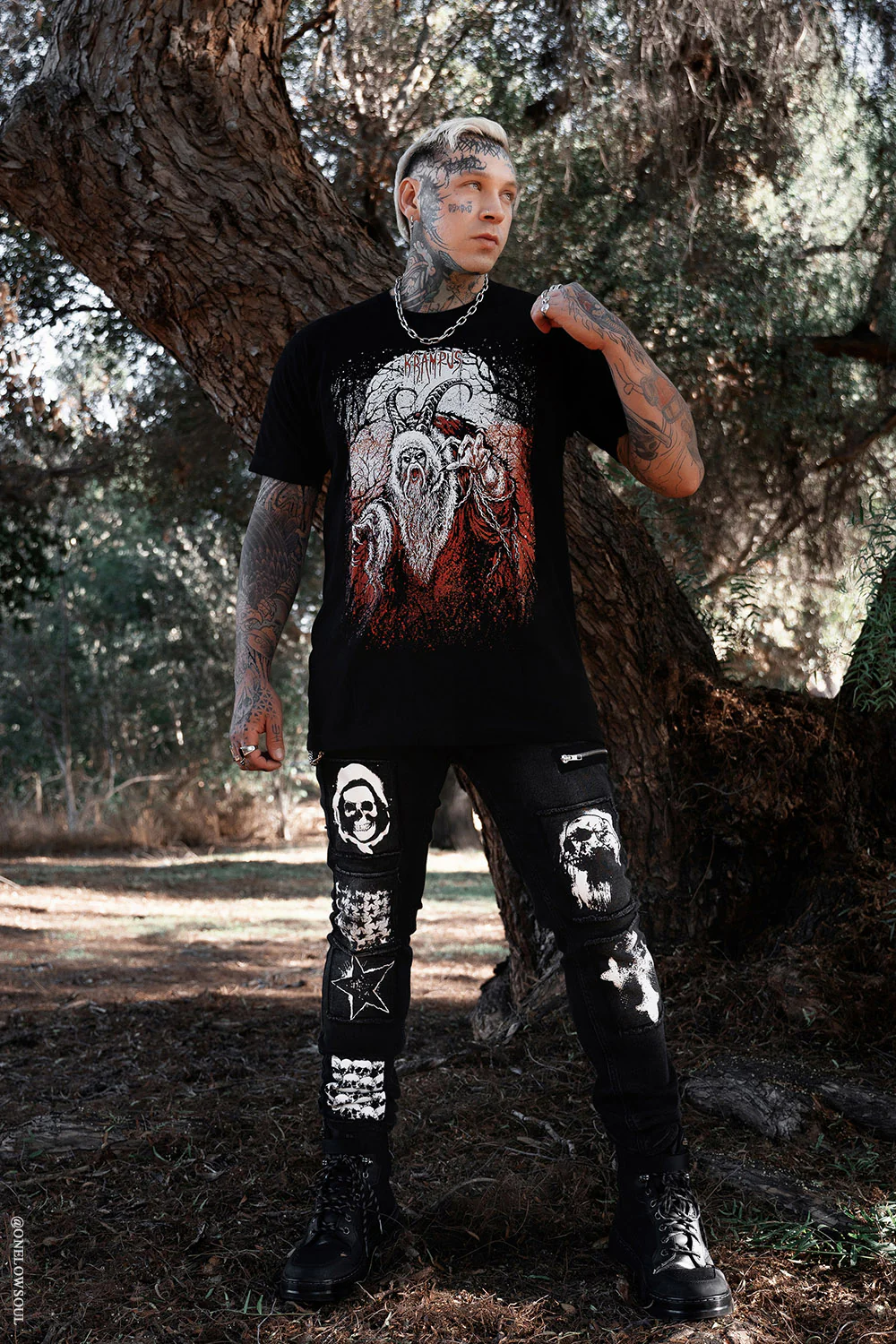 Naughty List Krampus Tee [Multiple Styles Available] - Image 14