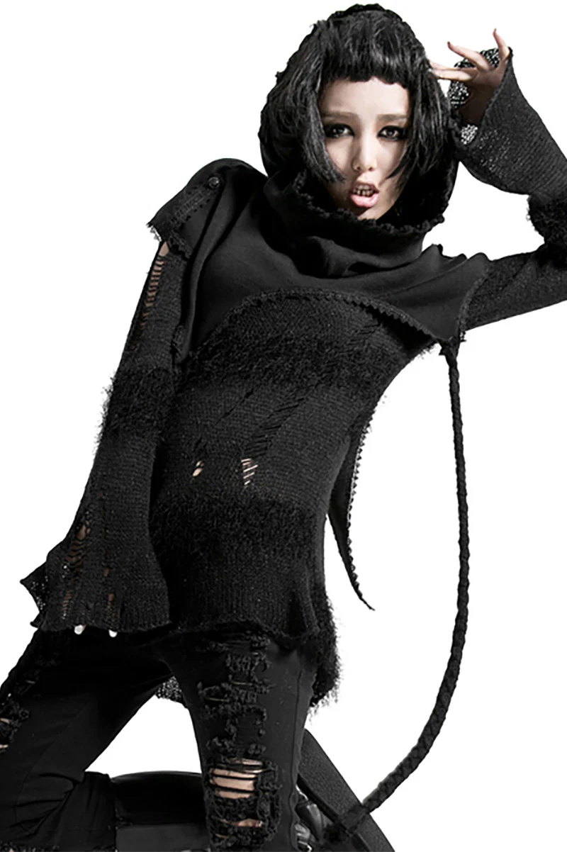 Necromancer Hooded Cape [Unisex] - Image 3