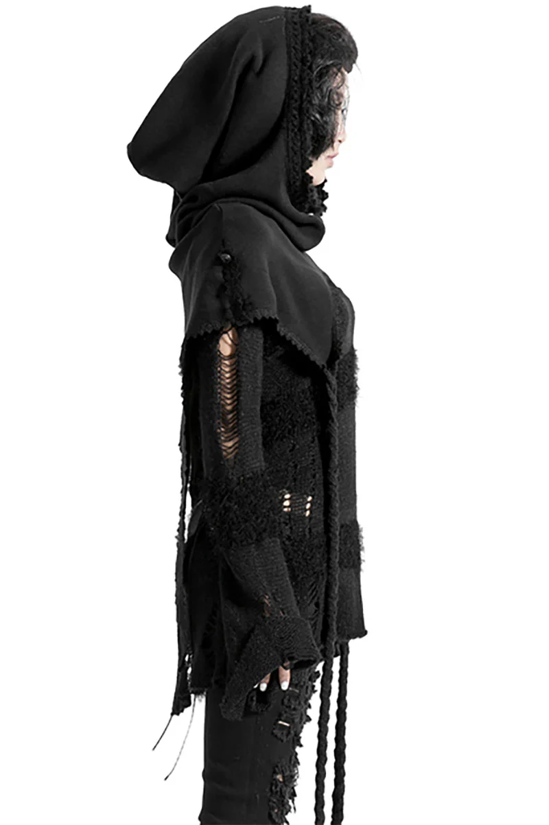 Necromancer Hooded Cape [Unisex] - Image 4