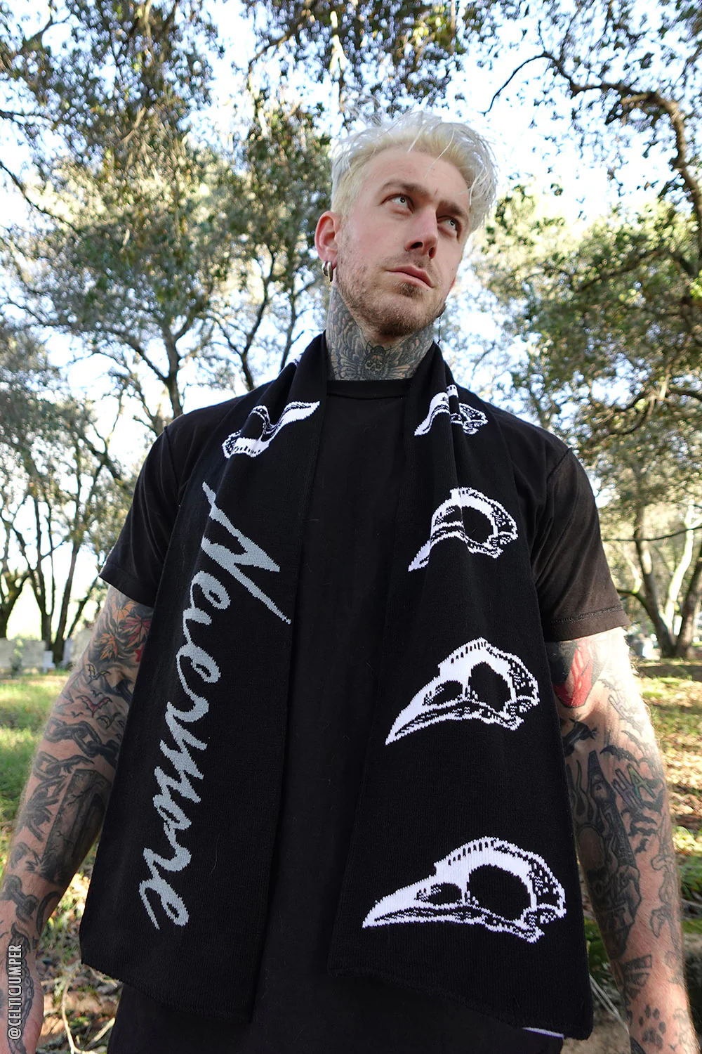 Nevermore Raven Scarf - Image 2