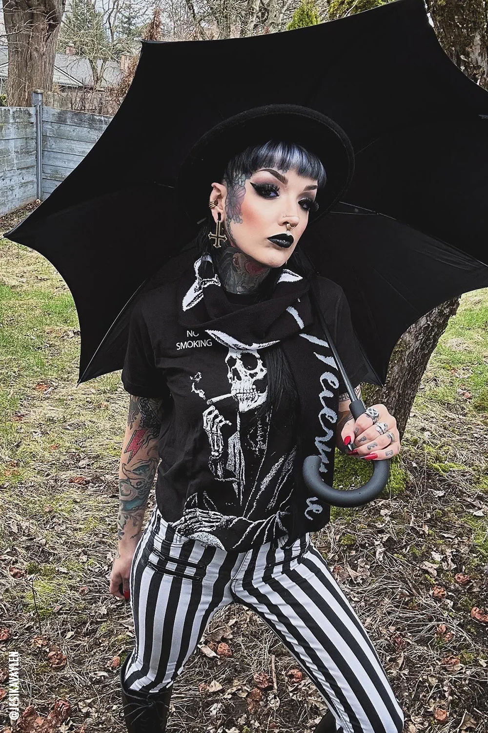 Nevermore Raven Scarf - Image 5