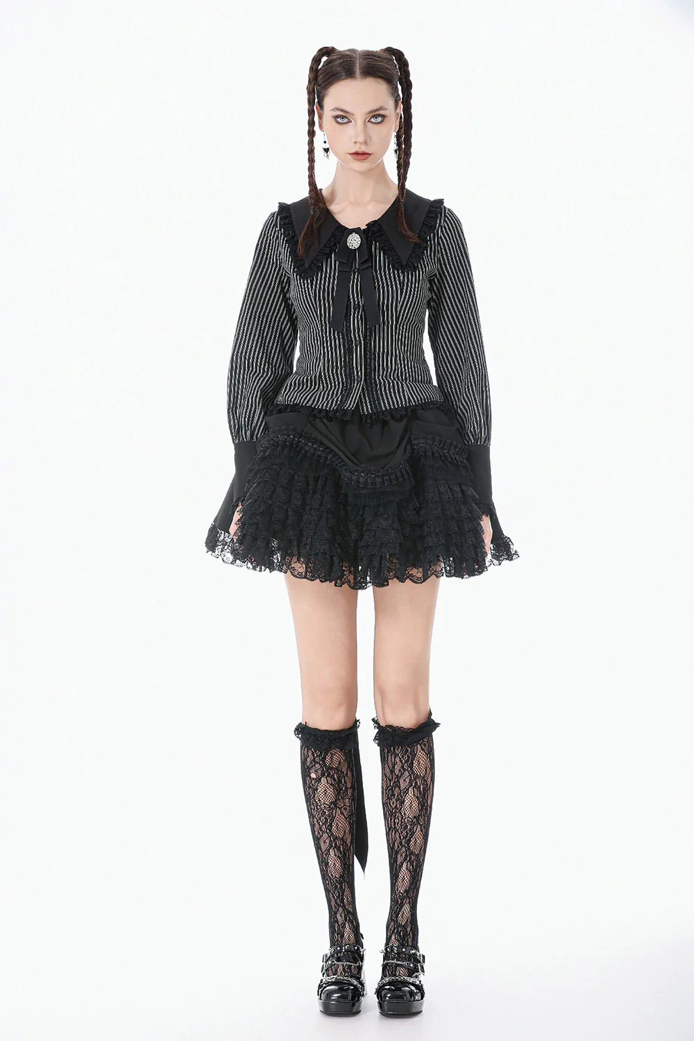 Nevermore Striped Cotton Shirt - Image 3