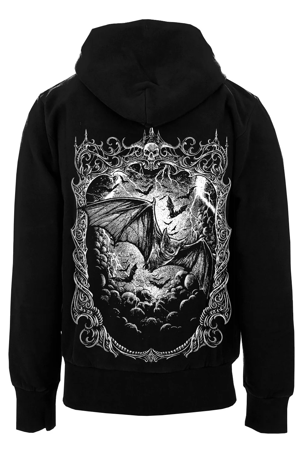 Night Flight Bat Hoodie - Image 4