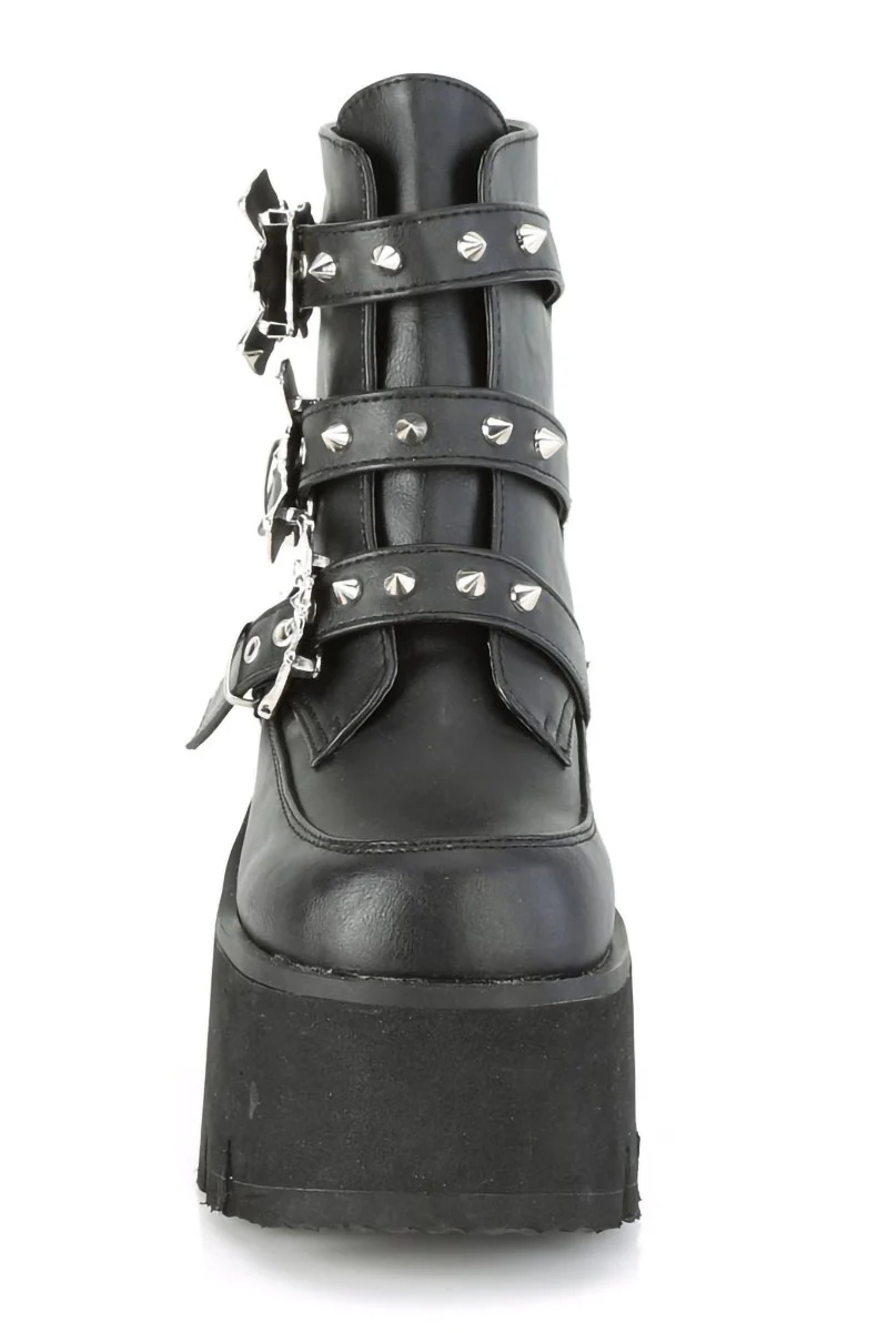 Night Flight Chunky Bat Boots [ASHES-55 Platform Boots] - Image 2