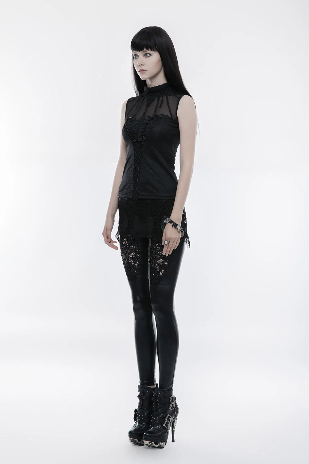Night Ritual Embroidered Tank Top - Image 5