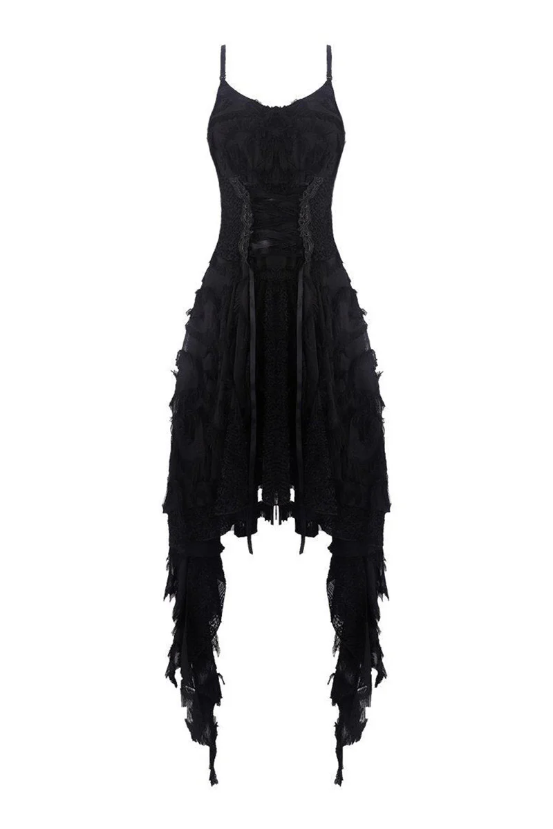 Night Tempt Bustle Dress - Image 6