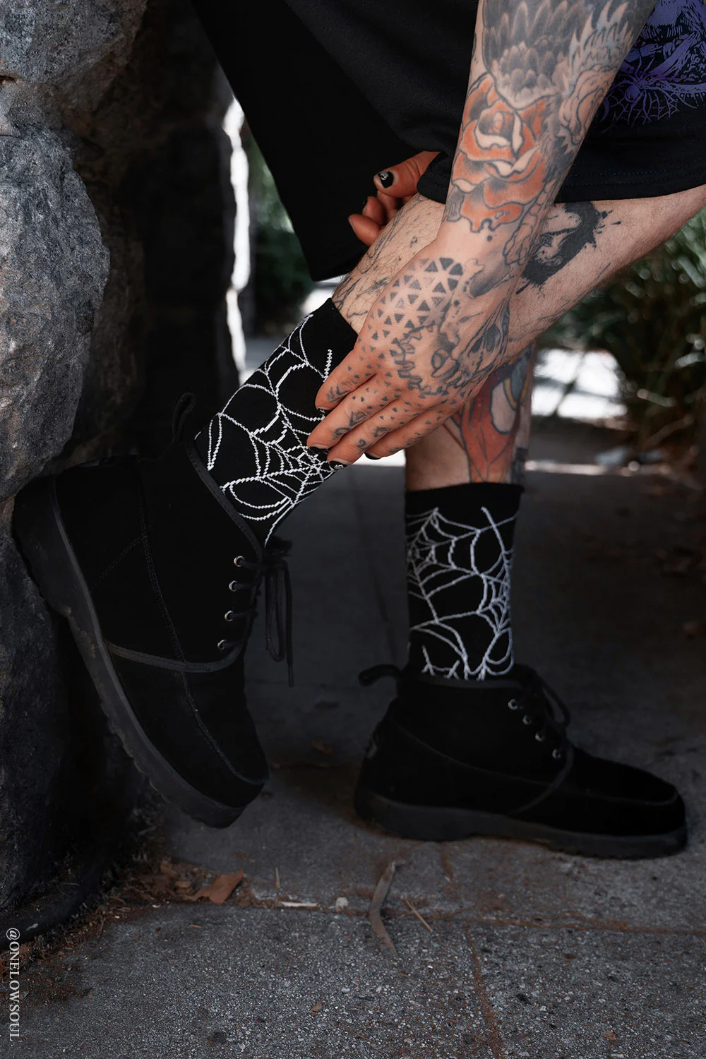 Nightweave Spiderweb Socks - Image 5
