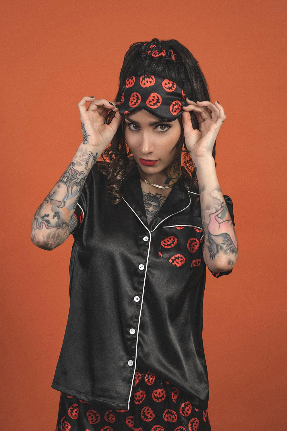 Nocturnal Autumn | 4-Piece Sleepwear Set - Image 2