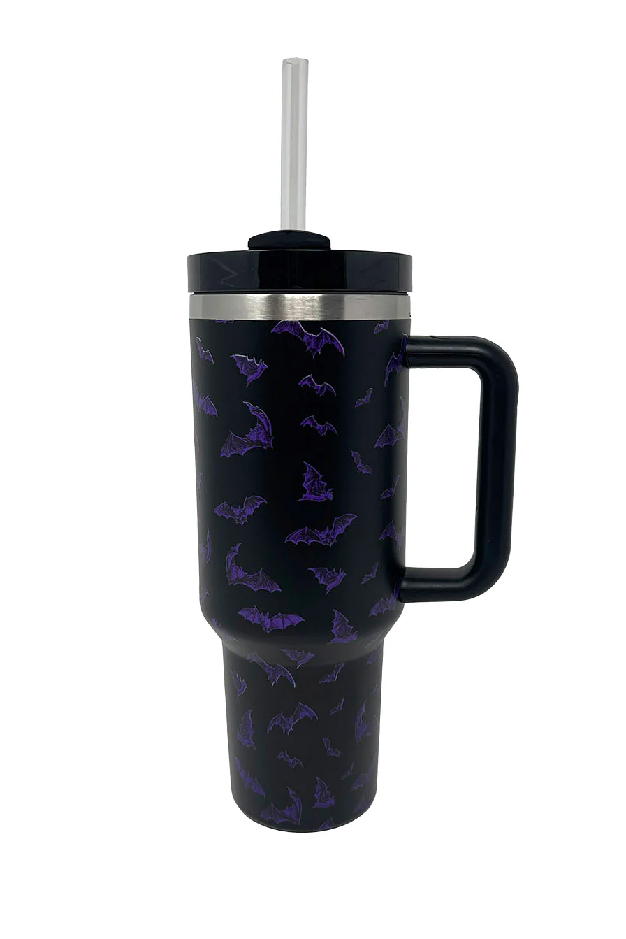 Nocturnal Bats 40oz Tumbler - Image 5