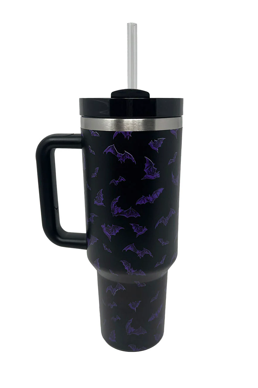 Nocturnal Bats 40oz Tumbler - Image 6