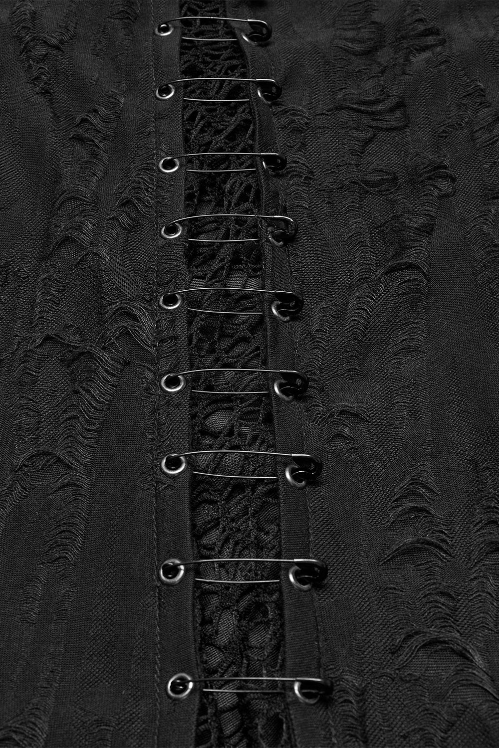 Nocturnis Hooded Gallows Pierced Cloak - Image 8