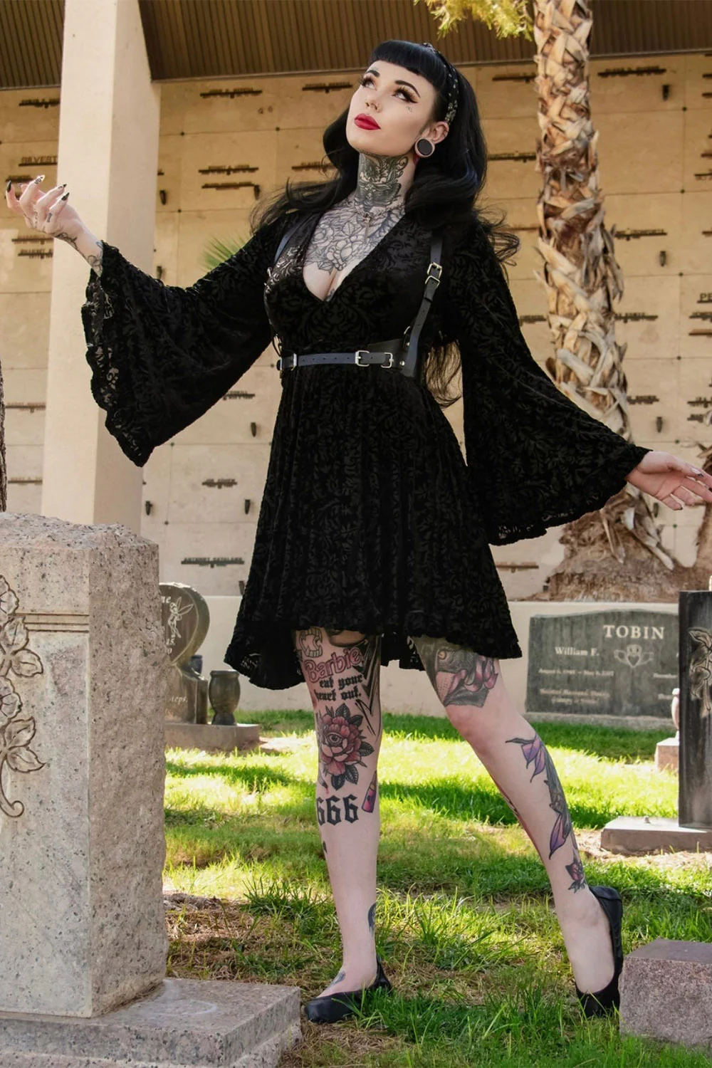 Nynx Vegan Leather Harness - Image 9