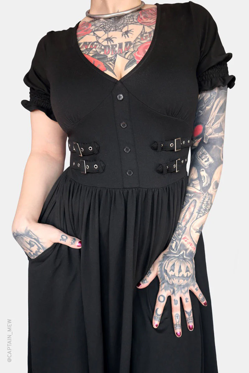 Oblivion Midi Dress - Image 6