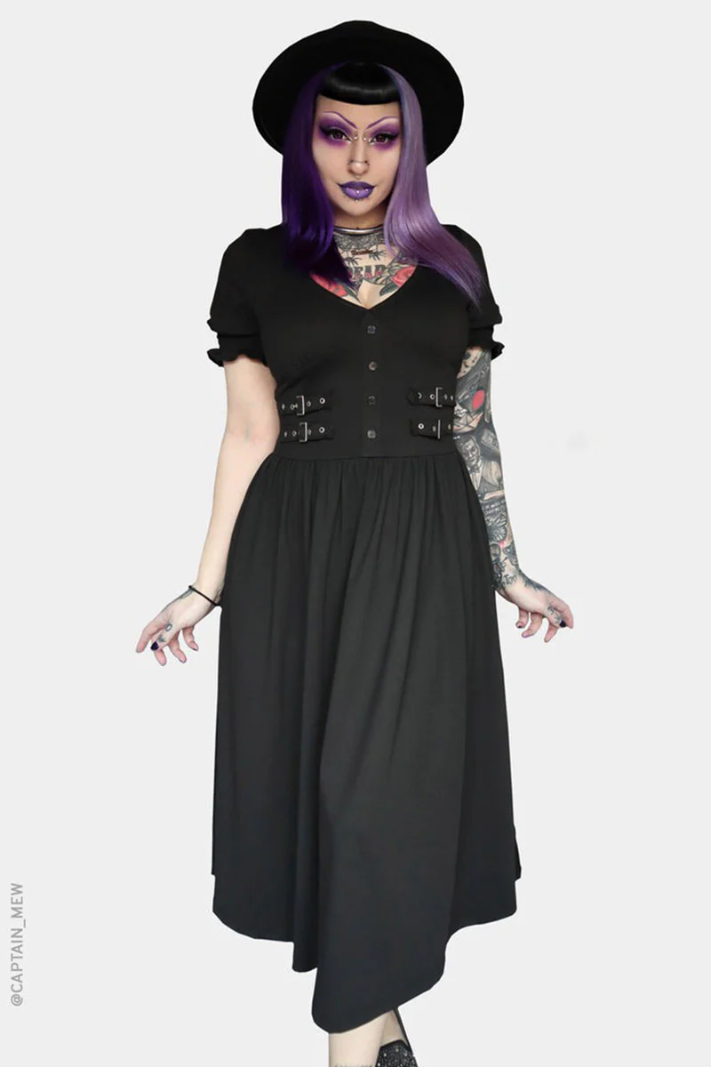Oblivion Midi Dress - Image 7