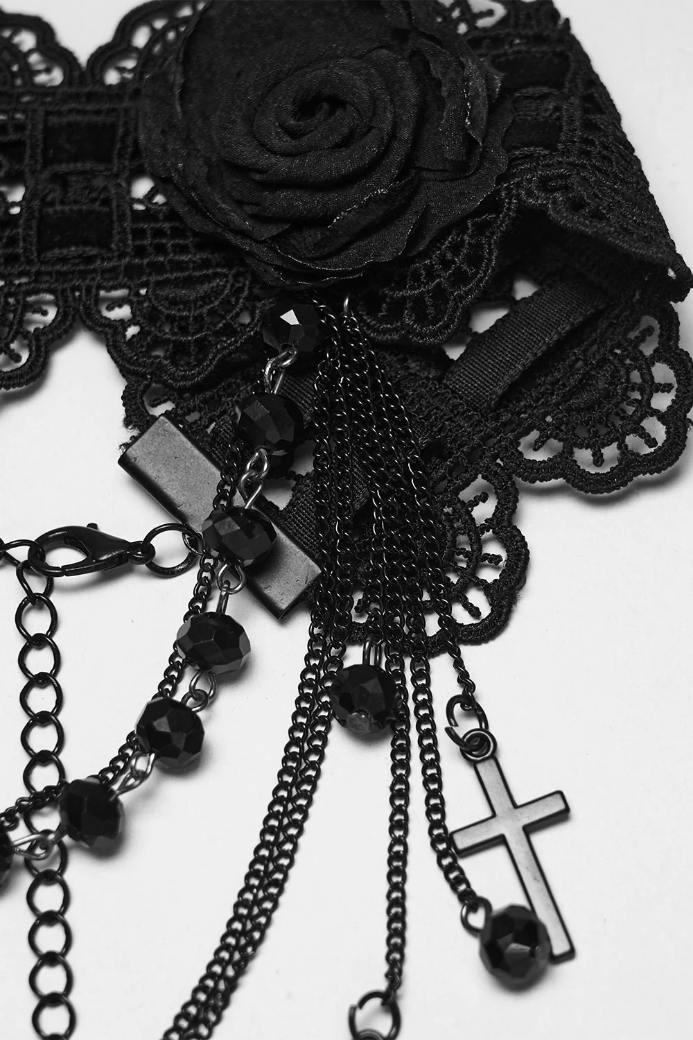 Obsidian Roseary Choker - Image 6