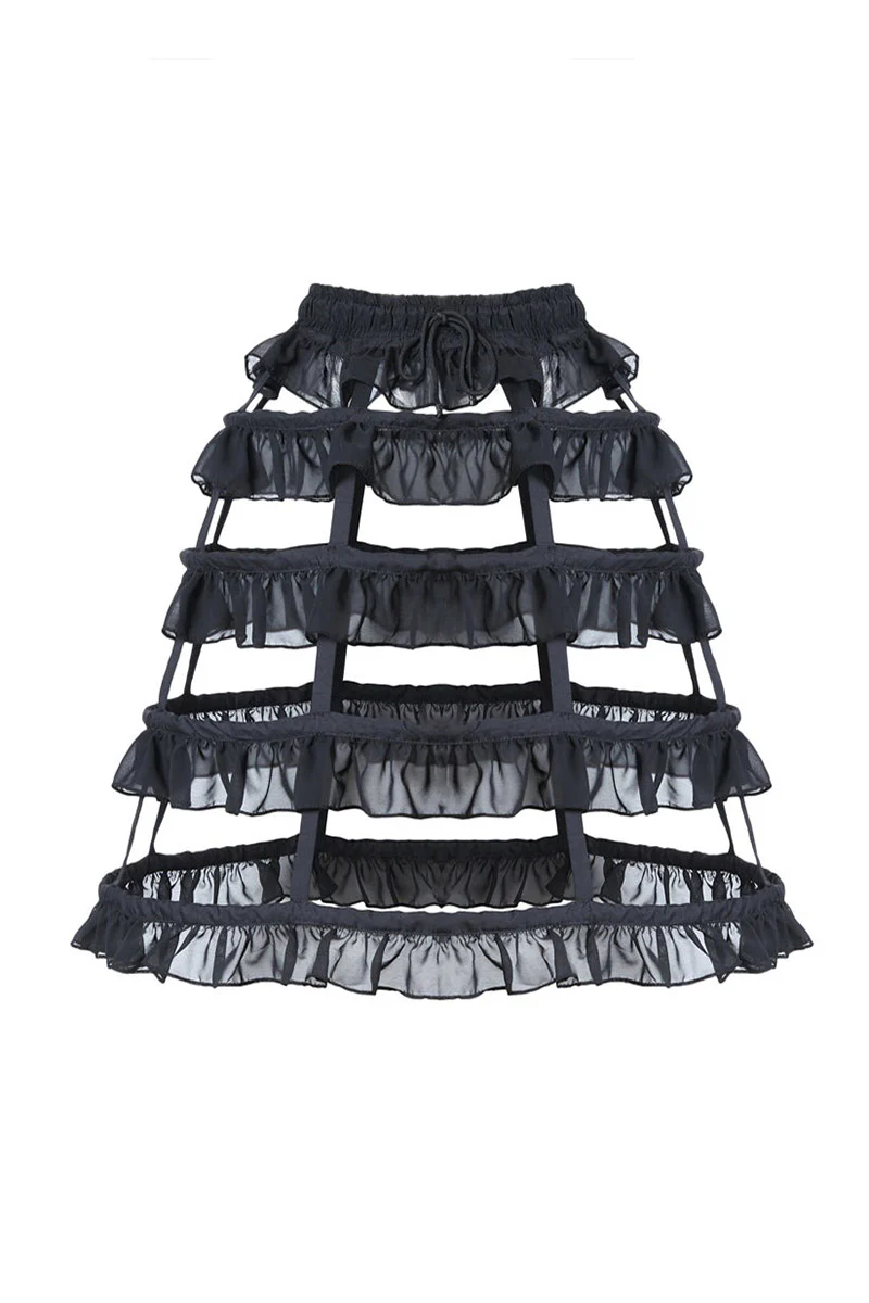 Once Upon a Witch Ruffled Petticoat Underskirt - Image 5