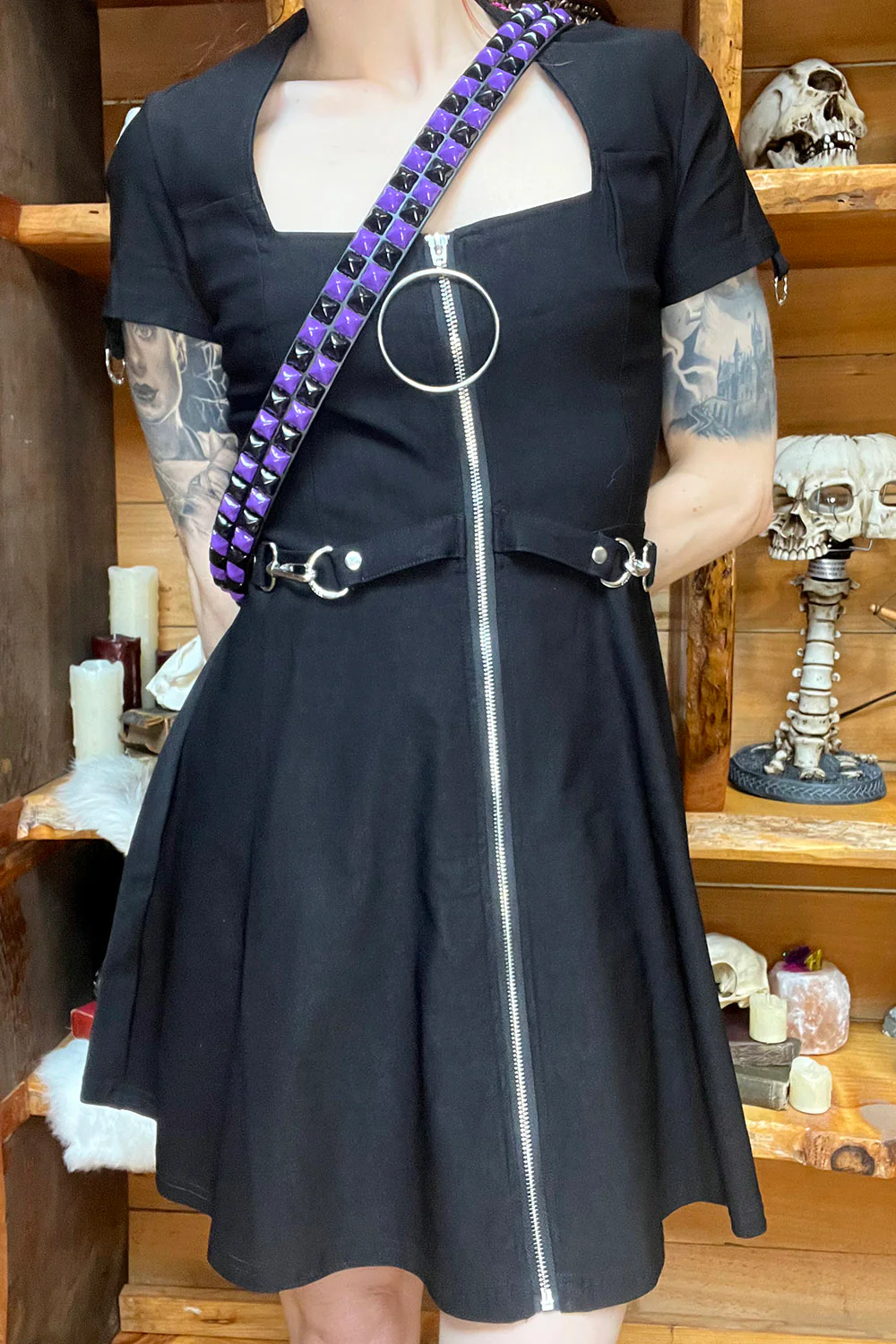 Open Casket Studded Belt [UNISEX] - Image 8