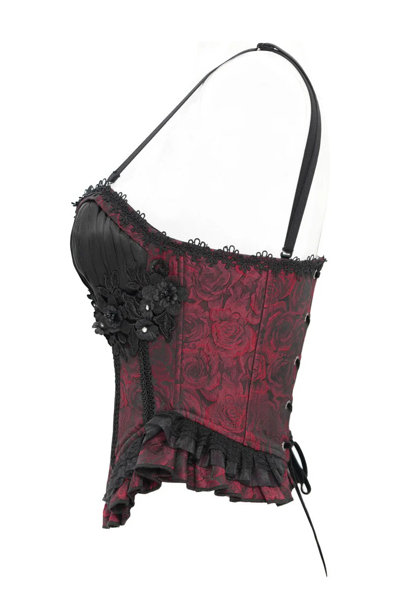 Painting the Roses Red Corset Top - Image 3
