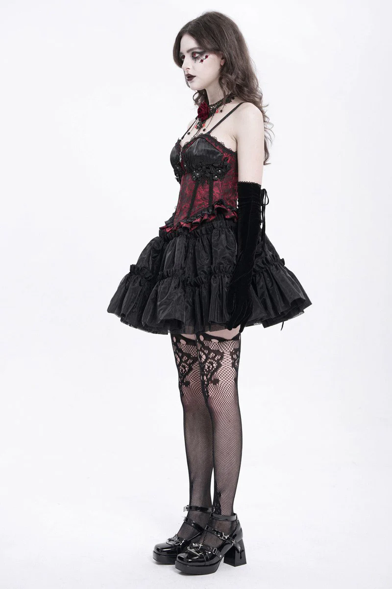 Painting the Roses Red Corset Top - Image 8