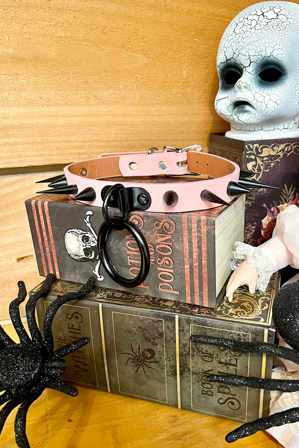 Pale Pink Death Choker [BLACK O-RING] - Image 3