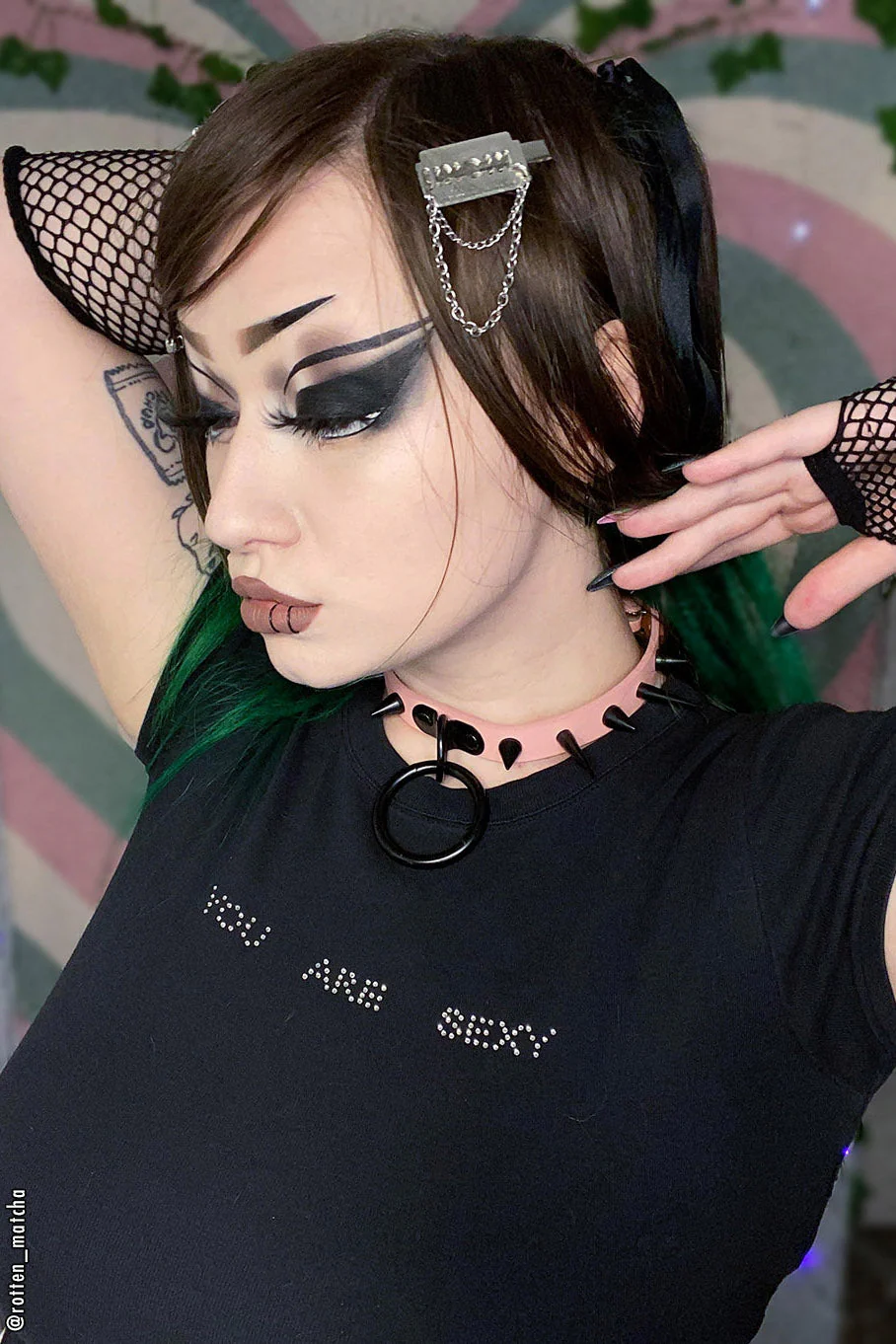 Pale Pink Death Choker [BLACK O-RING] - Image 5